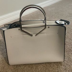 Zara white crossbody bag